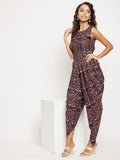 Uptownie Lite Women's Crepe Printed Dhoti Jumpsuit