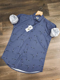 Cotton Printed Full Sleeves Mens Casual Shirt