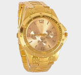 Men's Golden Stainless Steel Watches