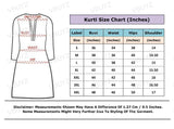 Vbuyz Women's Chikankari & Embroidered Straight Cotton Pista Stitched Kurta