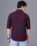 Men Checks Cotton Casual Shirt